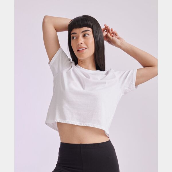 Women's cropped boxy T Thumbnail