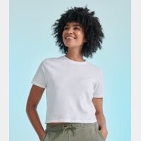 SF Clothing Ladies Cropped Boxy T-Shirt Thumbnail