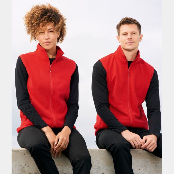 SOL'S Unisex Factor Recycled Micro Fleece Bodywarmer Thumbnail