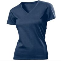 Tagless Organic Women's V-Neck T-shirt Thumbnail