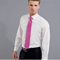 Alba cotton rich slim fit shirt Thumbnail
