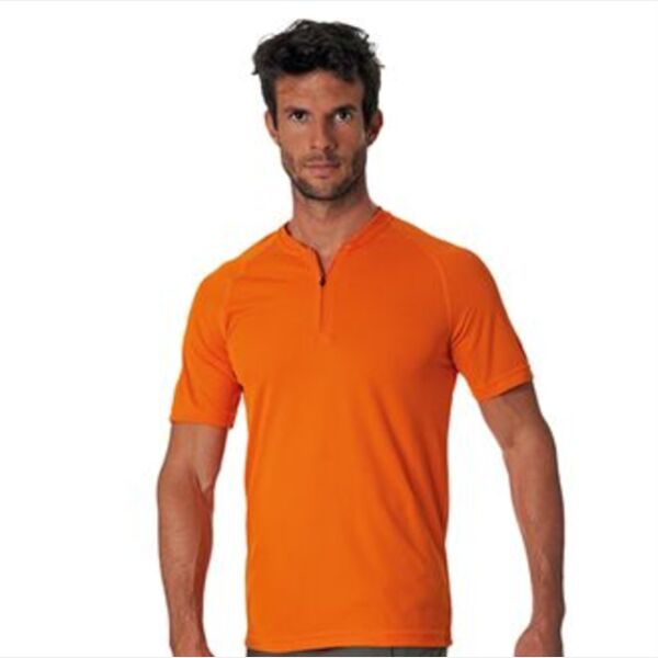 Zip Neck T-Shirt Thumbnail