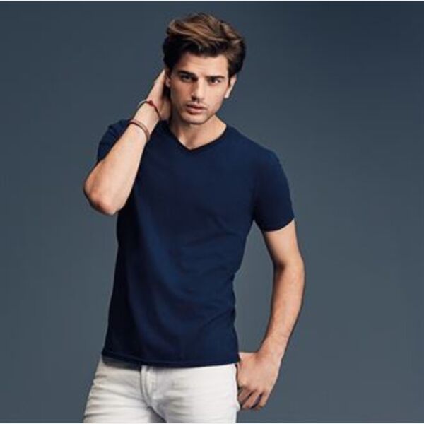 Anvil V Neck Fashion Tee Thumbnail