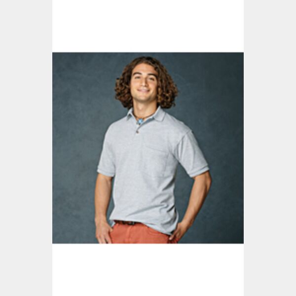 Anvil Cotton Pique Pocket Polo Thumbnail