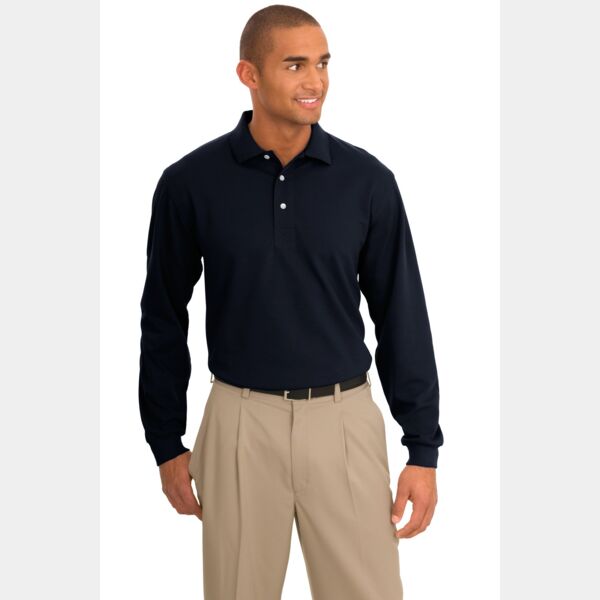 Rapid Dry&#153; Long Sleeve Polo Thumbnail