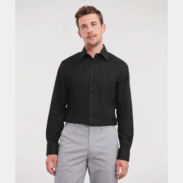 L/S Easycare Tailored Oxford Shirt Thumbnail