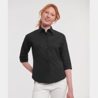 Women's 3/4 sleeve fitted shirt Thumbnail