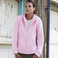 Women's zip-through hooded sweat Thumbnail