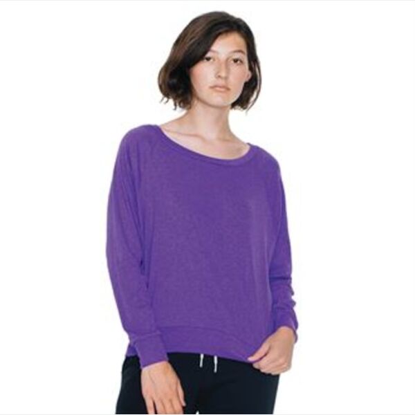 Tri-Blend Rib Light Weight Raglan Pullover Thumbnail