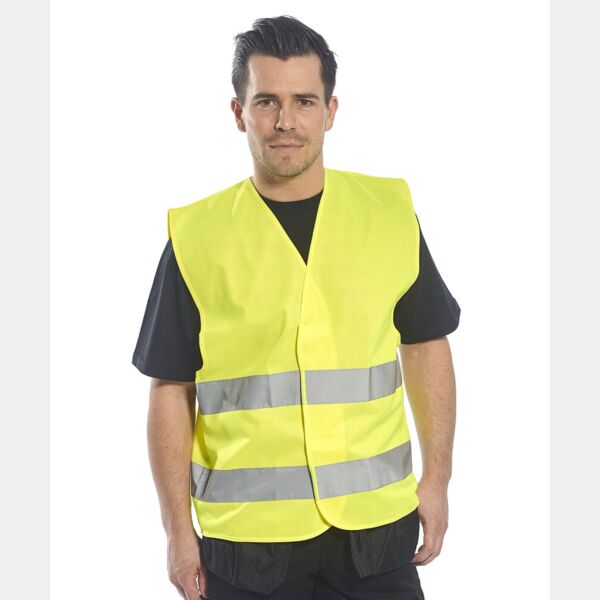 Hi-vis two band vest (C474) Thumbnail