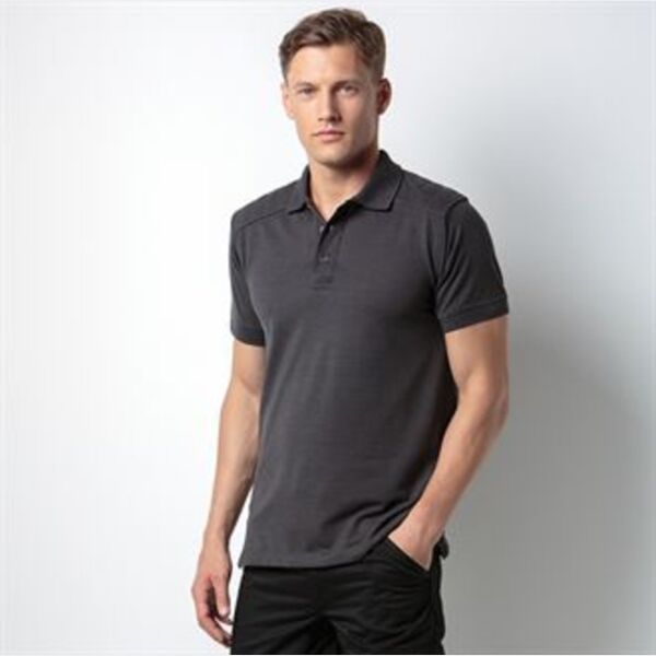 Shoulder patch polo shirt Superwash® 60°C ( Premium ) Thumbnail