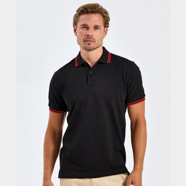 Men's classic fit - tipped polo ( DEAL ) Thumbnail