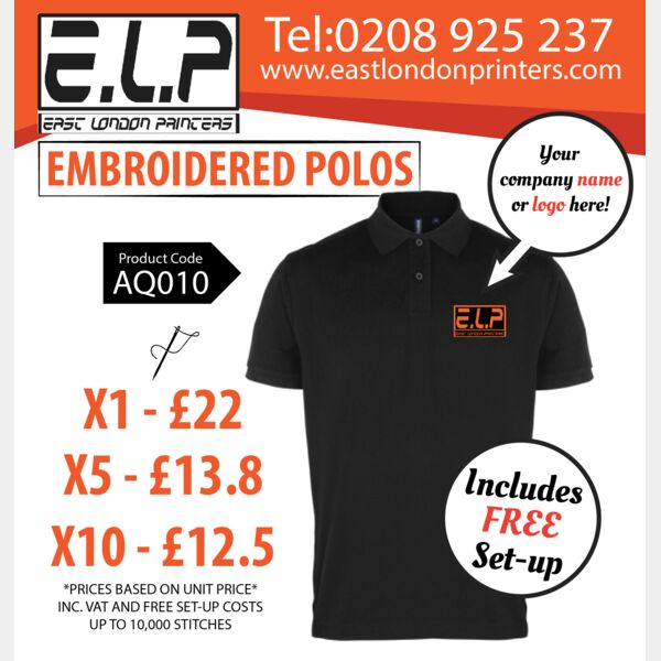 EMBROIDERED  PREMIUM POLO SHIRT ( DEAL  )  Thumbnail