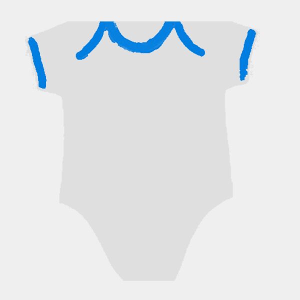 Contrast Baby Bodysuit DEAL Thumbnail