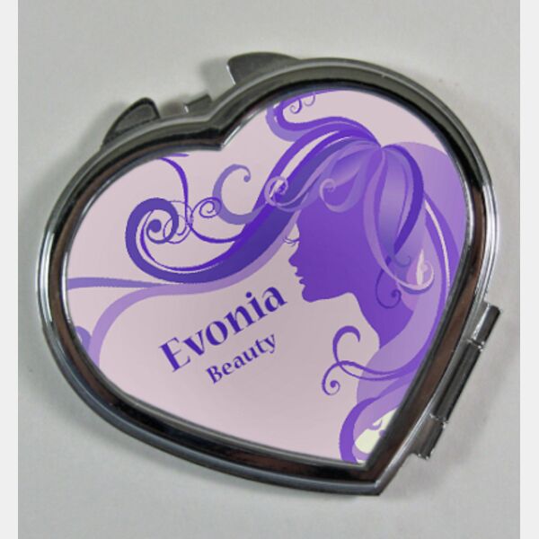 Heart Shape Mirror ( With box ) Thumbnail