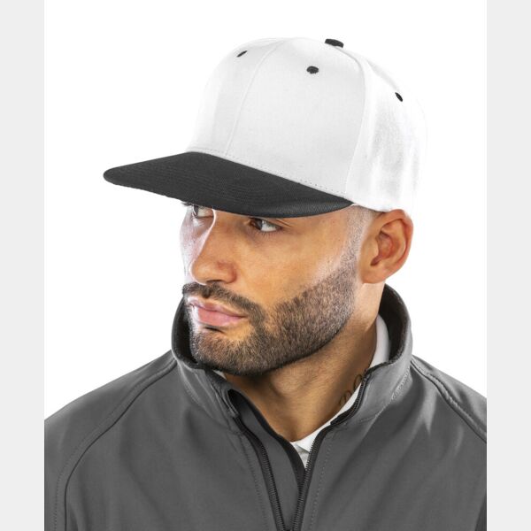 Bronx original flat peak-snapback dual colour cap Thumbnail