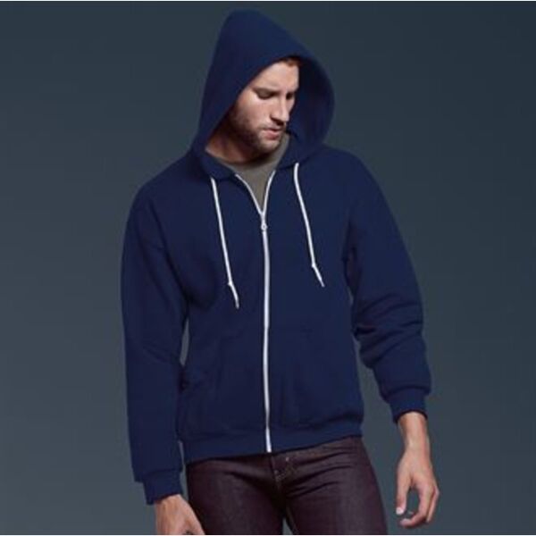 Anvil full zip hooded sweat Thumbnail