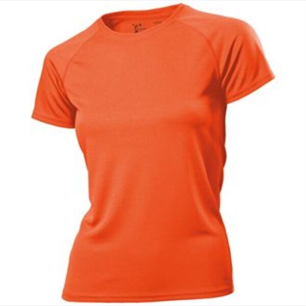 Tagless - Womens Crew Neck Short Sleeve Sport Thumbnail