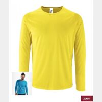 SOL'S Sporty Long Sleeve Performance T-Shirt Thumbnail
