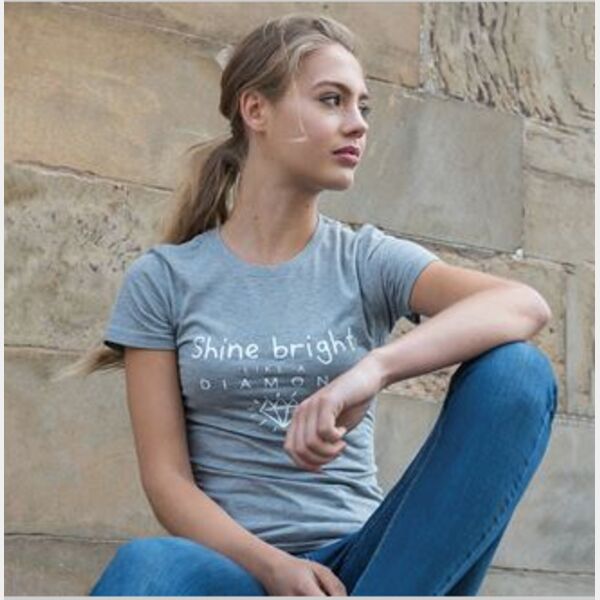 Girlie triblend T Thumbnail