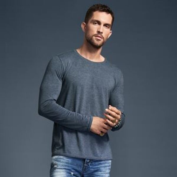 Adult triblend long-sleeve tee Thumbnail