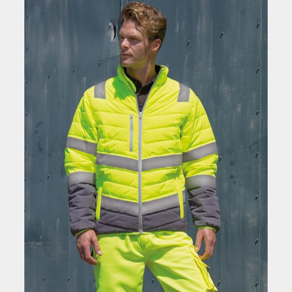 Soft padded safety jacket Thumbnail