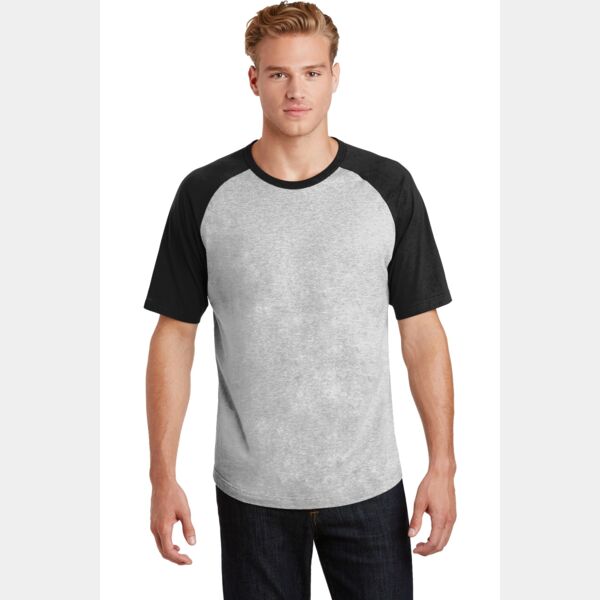 Next Level Unisex Contrast Cotton Raglan T-Shirt Thumbnail