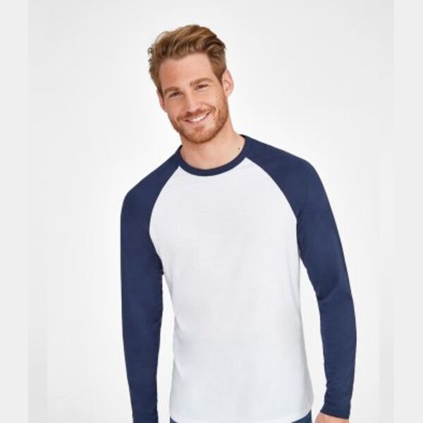 SOL'S Funky Contrast Long Sleeve T-Shirt Thumbnail