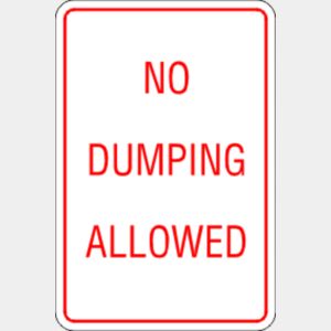 no dumping Thumbnail