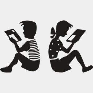 boy girl reading Thumbnail