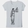 Lady-fit valueweight tee Thumbnail