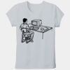 Lady-fit valueweight tee Thumbnail