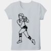 Lady-fit valueweight tee Thumbnail