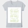 Lady-fit valueweight tee Thumbnail