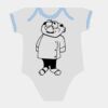 Contrast Baby Bodysuit DEAL Thumbnail