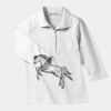 Ladies Long sleeve stretch polo  Thumbnail